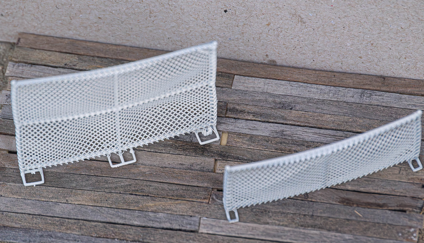 DIY chain link fences in G/O/S/HO/N (1/22.5, 1/48, 1/64, 1/87, 1/160) scale