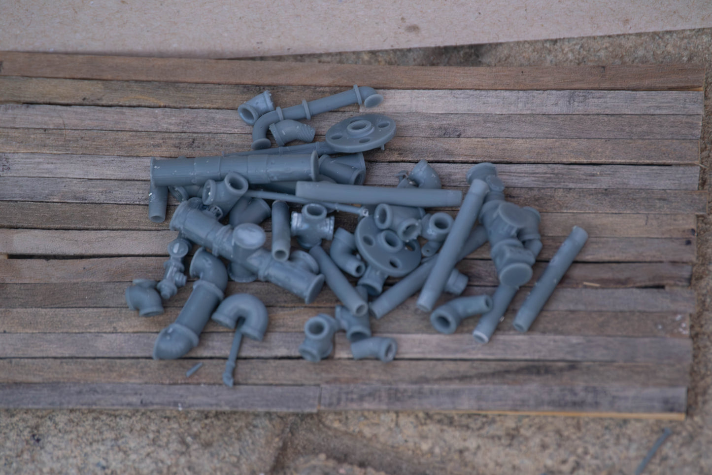 DIY piping set in G/O/S/HO/N (1/22.5, 1/48, 1/64, 1/87, 1/160) scale