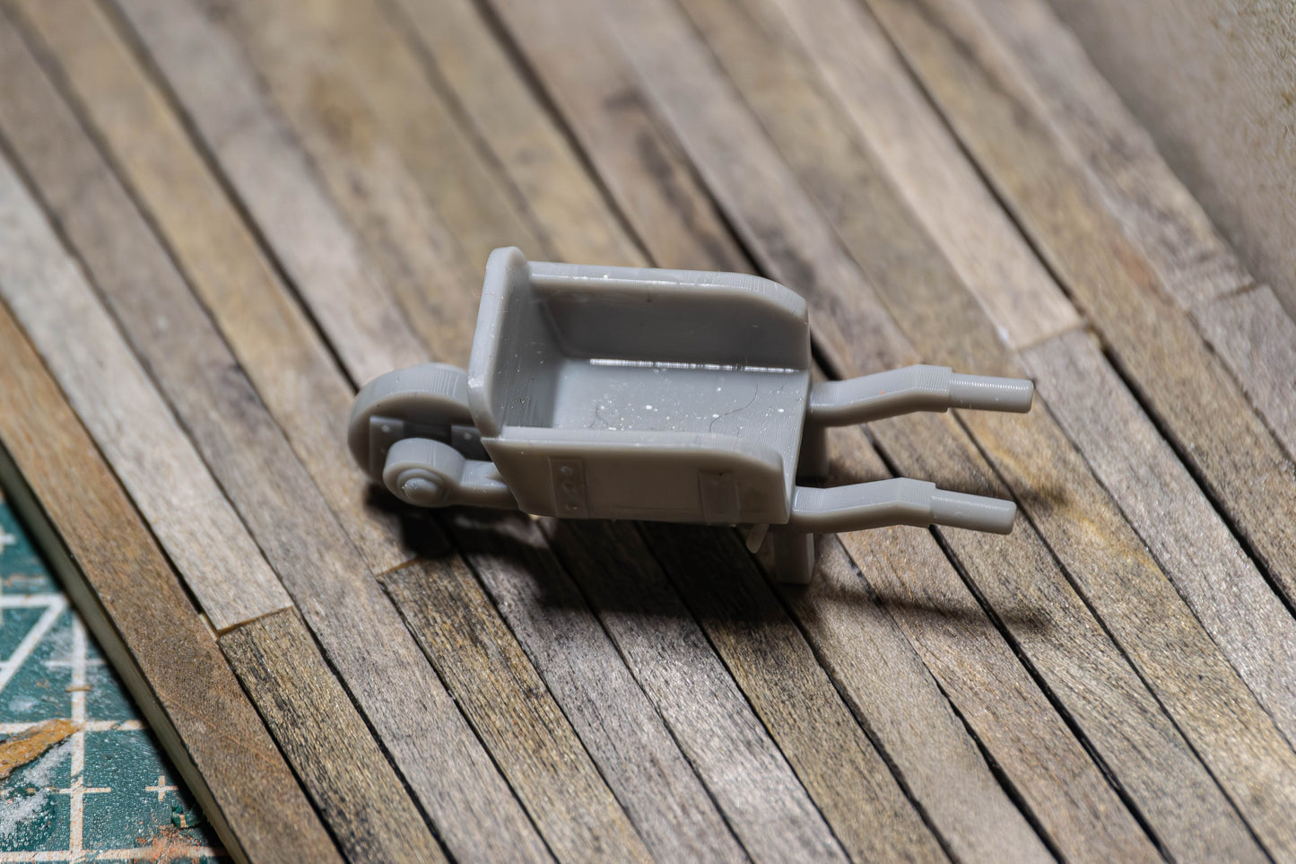 DIY wheelbarrows in G/O/S/HO/N (1/22.5, 1/48, 1/64, 1/87, 1/160) scale