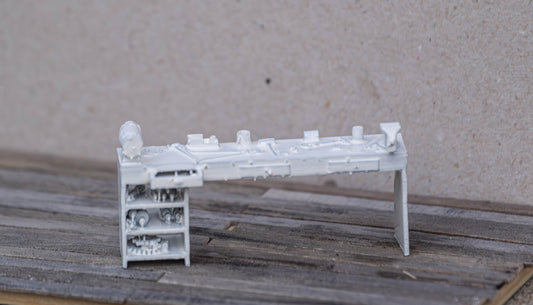 DIY workbench in G/O/S/HO/N (1/22.5, 1/48, 1/64, 1/87, 1/160) scale - WB-01