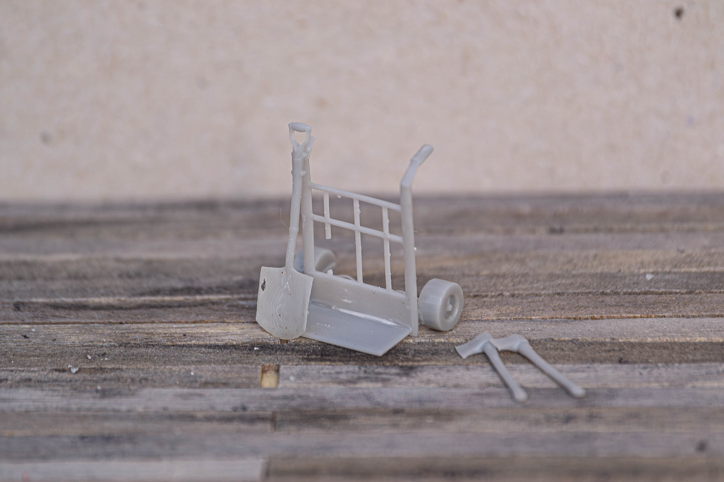 DIY tools set in G/O/S/HO/N (1/22.5, 1/48, 1/64, 1/87, 1/160) scale - TLS-01