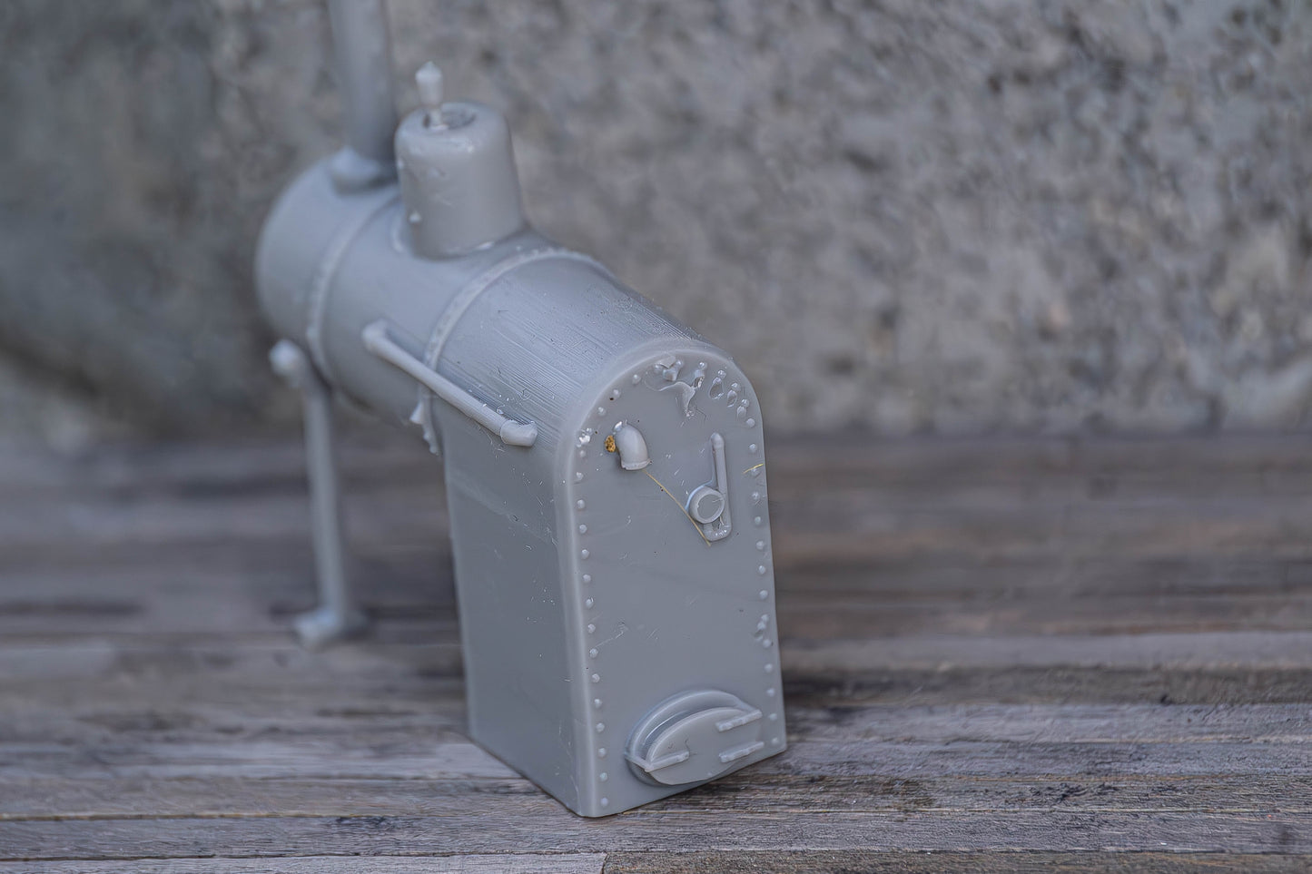 DIY stationary (horizontal) boiler in G/O/S/HO/N (1/22.5, 1/48, 1/64, 1/87, 1/160) scale