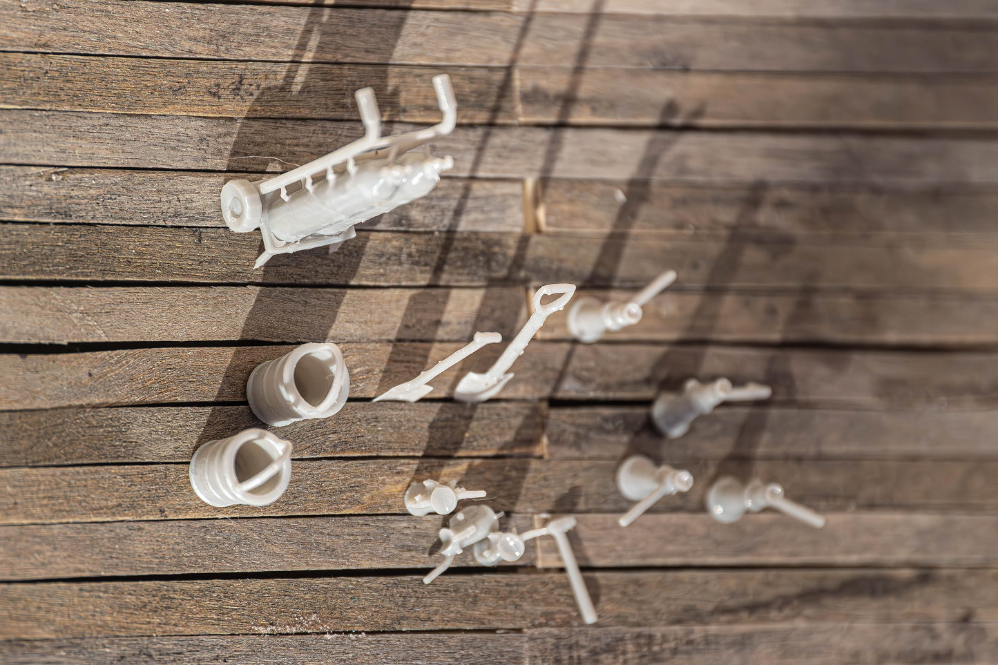 DIY vintage tools set in G/O/S/HO/N (1/22.5, 1/48, 1/64, 1/87, 1/160) scale - TLS-02